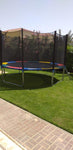 Trampoline with enclosure: 10-16ft