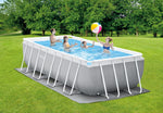 Prism Frame Rectangular Pool 4.88m x 2.44m x 1.07m Intex 26792